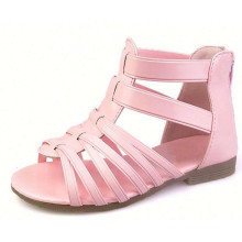 Summer style children sandals Sweet Fashion Roman PU Leather Sandals For Girl